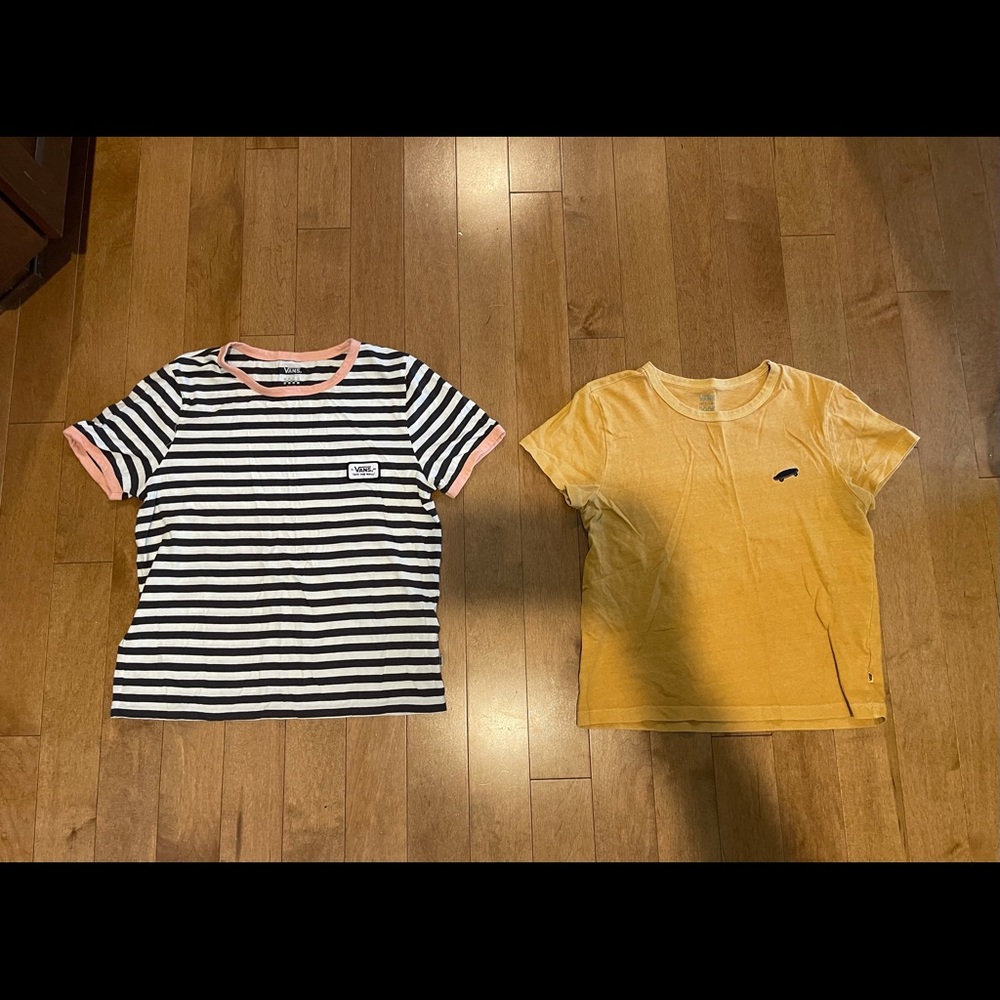 Lot of two Vans shirts!